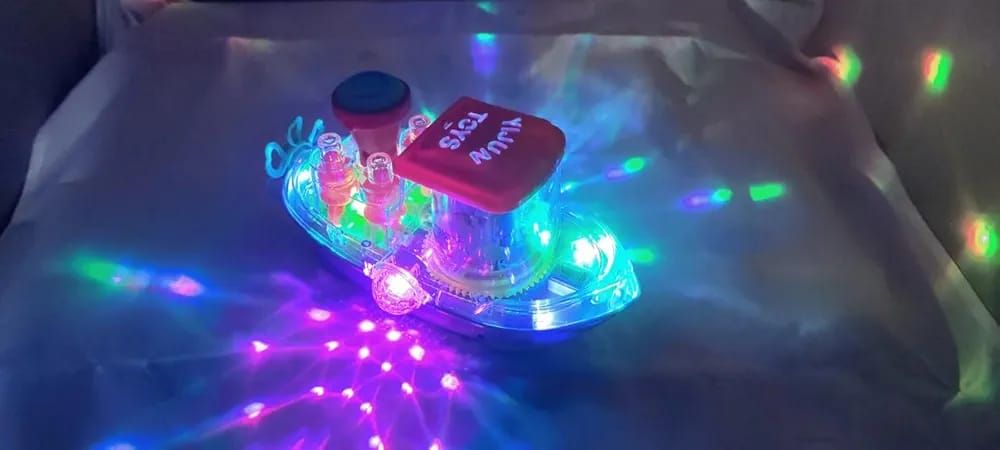 Gear Ship Bump and Go Toy for Kids with 3D Lights, Music & Automatic Action Play View Gallery - Pakistan