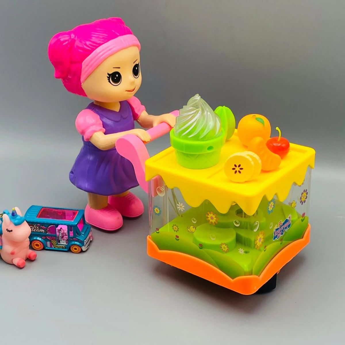 LQL Surprise Ice Cream Van – Fun Playset for Kids with Colorful Design and Interactive Features