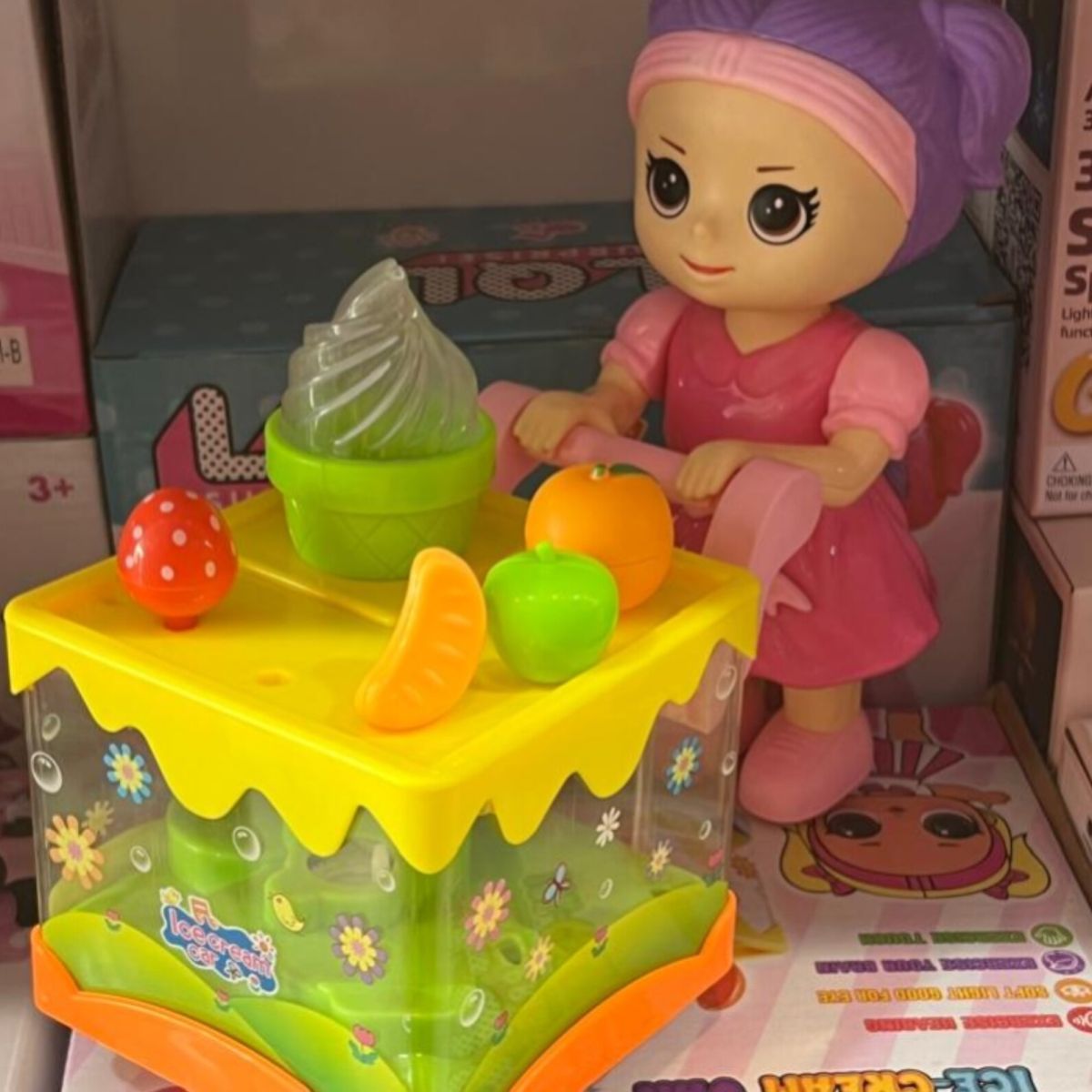 LQL Surprise Ice Cream Van – Fun Playset for Kids with Colorful Design and Interactive Features View Gallery - Pakistan