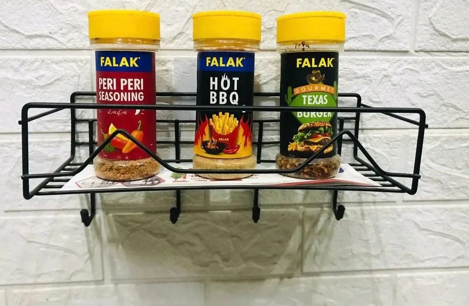 Stylish Trio Organizer Shelf with Multipurpose – Premium Space-Saving Rack for Home, Kitchen & Office WITH BOX View Gallery - Pakistan