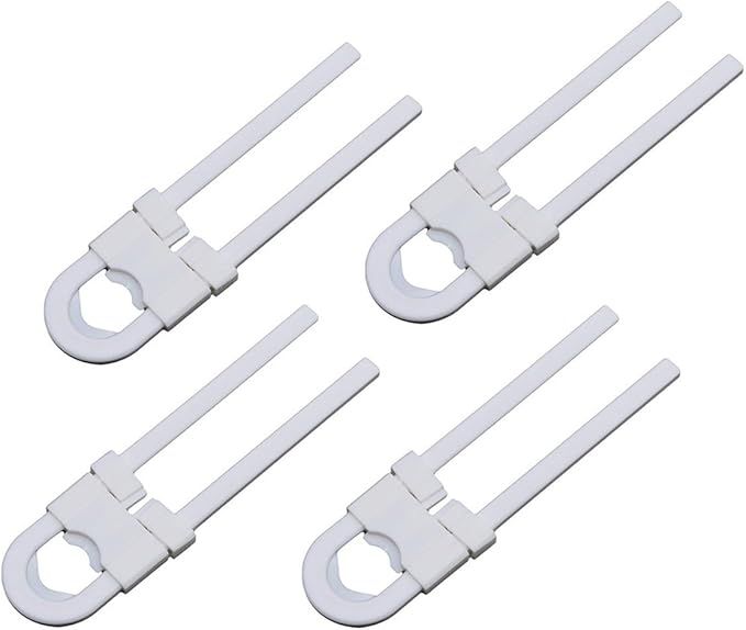 Child Safety Lock Pack of 2 – Multi-Purpose Cabinet, Drawer & Refrigerator Lock | Baby-Proofing Strap View Gallery - Pakistan