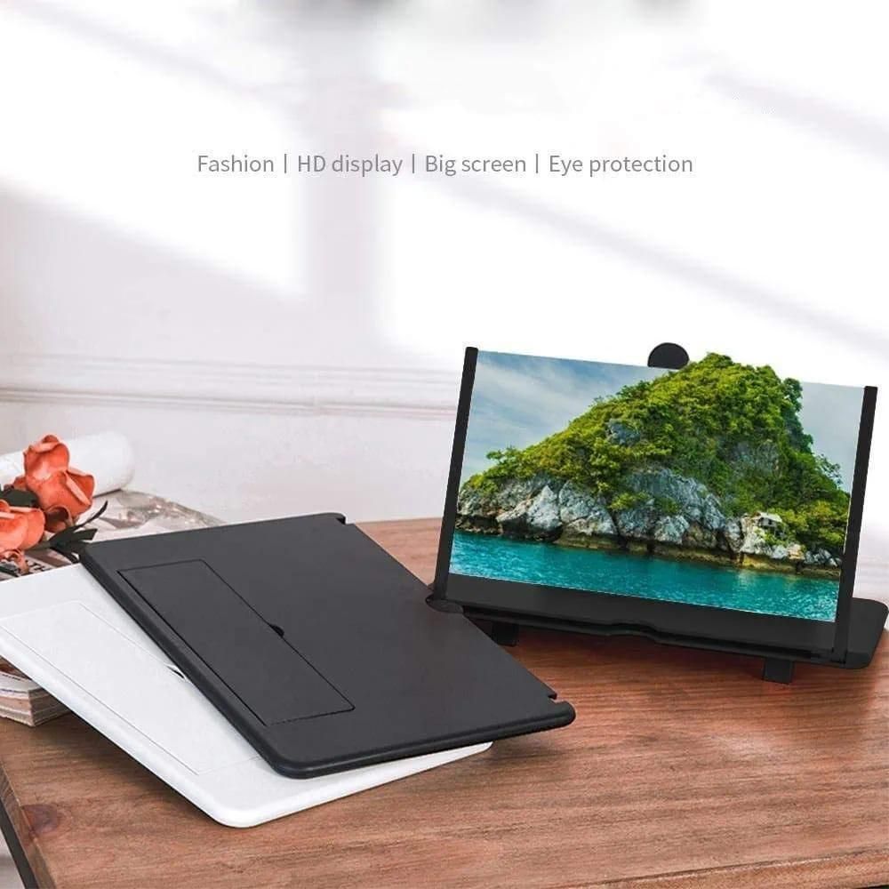F3 Mobile Screen Magnifier | Enlarged Mobile Screen Amplifier Large Screen Eyes Protection (Random Color) View Gallery - Pakistan