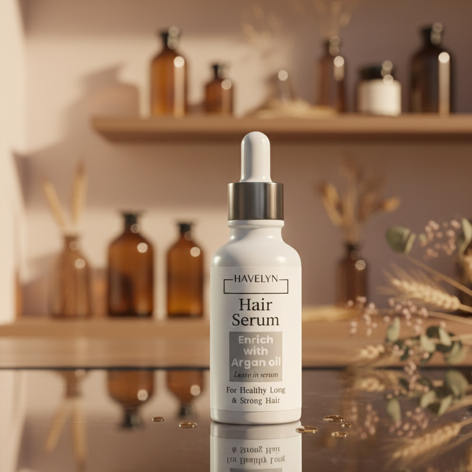 Hair Growth Serum Enriched with Argan Oil – For Healthy, Long, Strong & Shiny Hair | Anti-Hair Fall, Deep Conditioning & Scalp Repair View Gallery - Pakistan