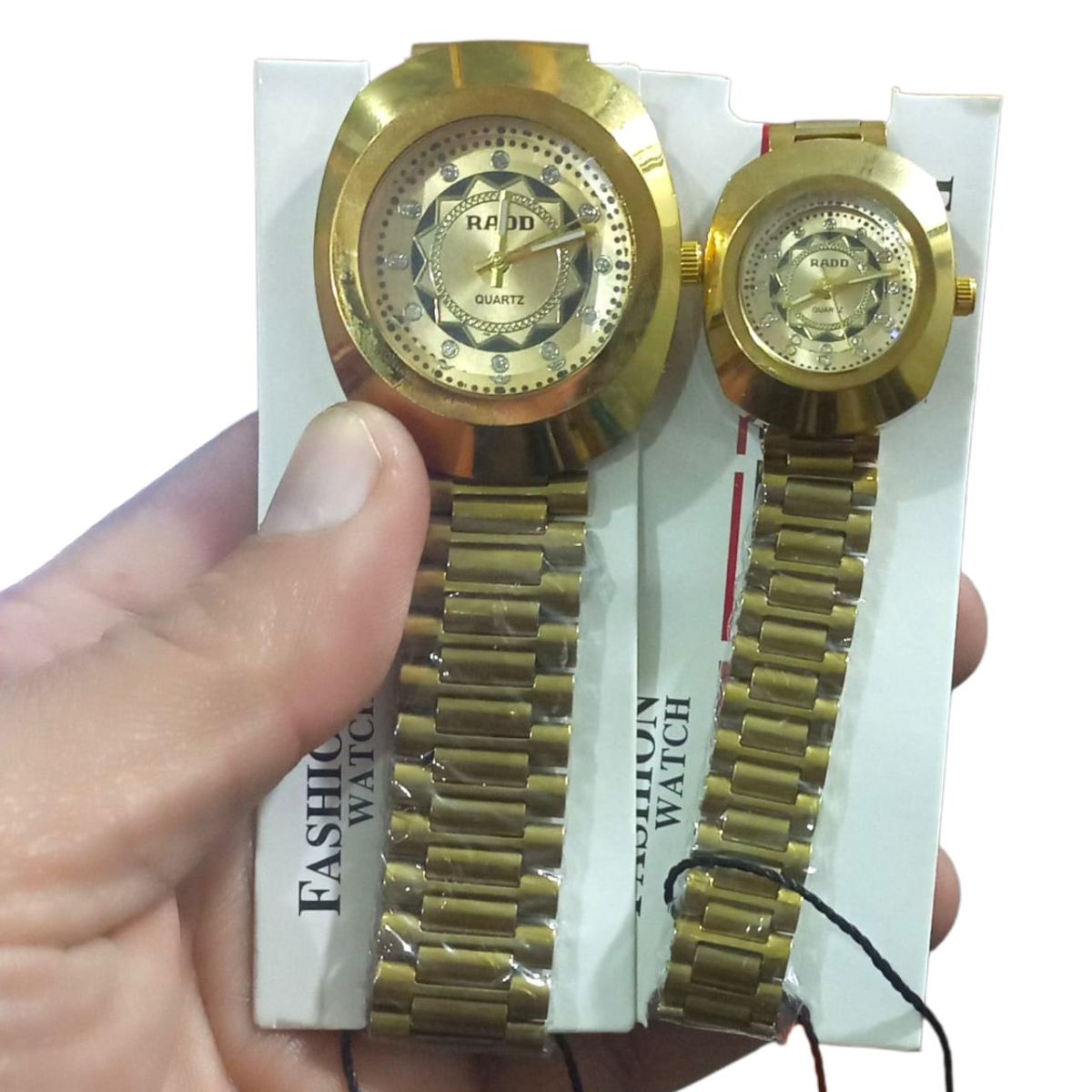 Rado Luxury Couple Watch Set Matching His And Hers Analog Watches Elegant Design View Gallery - Pakistan