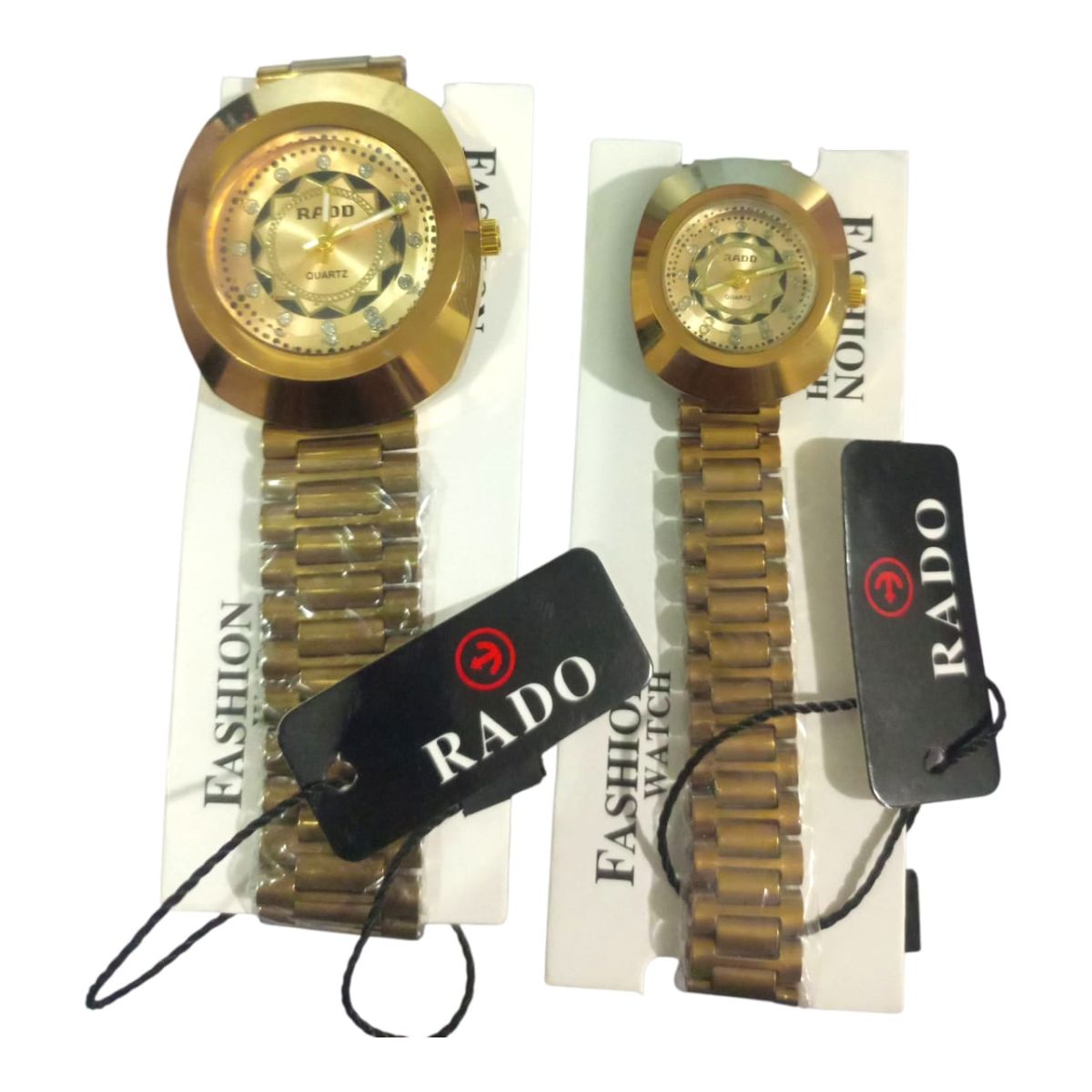 Rado Luxury Couple Watch Set Matching His And Hers Analog Watches Elegant Design View Gallery - Pakistan