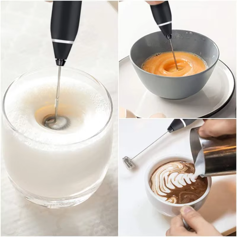 Rechargeable Coffee Beater – USB Rechargeable Powerful Milk Frother for Coffee, Cappuccino, Latte, Matcha, Hot Chocolate & Kitchen Use | High-Speed Stainless Steel Whisk Mixer View Gallery - Pakistan