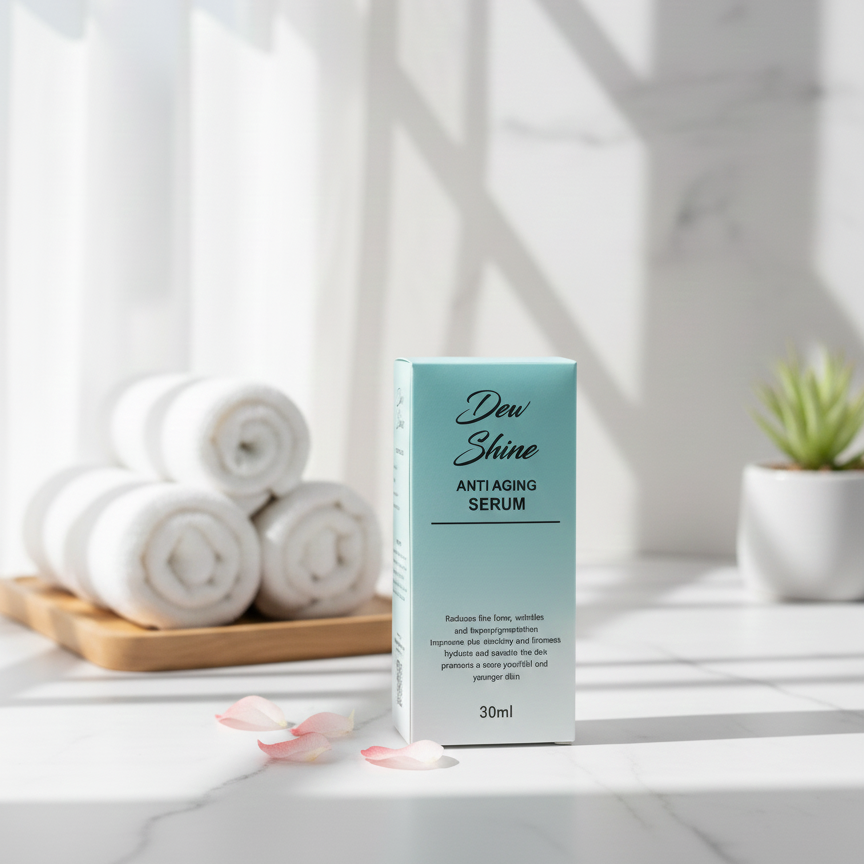 Dew Shine Anti Aging Serum Gentle Formula Reduces Fine Lines Improves Skin Elasticity Provides Radiant Glow And Smooth Texture For Daily Use - 30ml View Gallery - Pakistan
