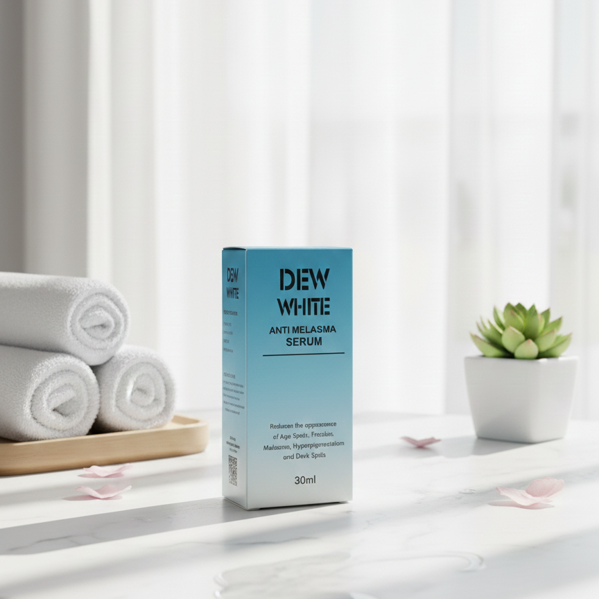 Dew White Anti Melasma Serum Gentle Formula Reduces Dark Spots Improves Skin Tone Provides Radiant Glow And Smooth Texture For Daily Use - 30ml View Gallery - Pakistan
