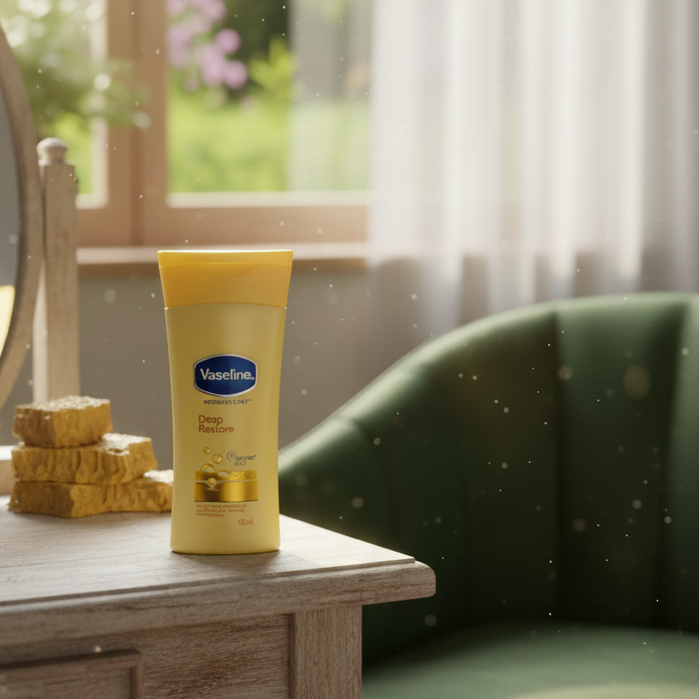 Original Vaseline Deep Restore Jelly Lotion for long-lasting hydration and deeply nourished skin - 100ML View Gallery - Pakistan