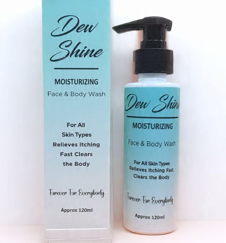 Dew Shine | Daily Radiance Boosting Moisturizing face and body wash  (All Day Hydration) 120 ML View Gallery - Pakistan