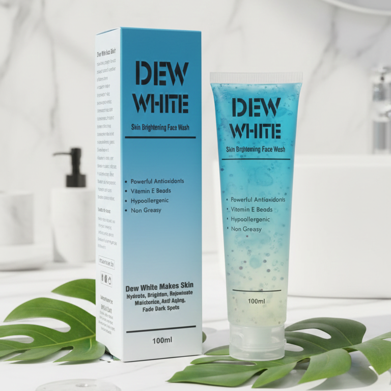 Dew White | Brightening &amp; Hydrating Face Wash (100ml)