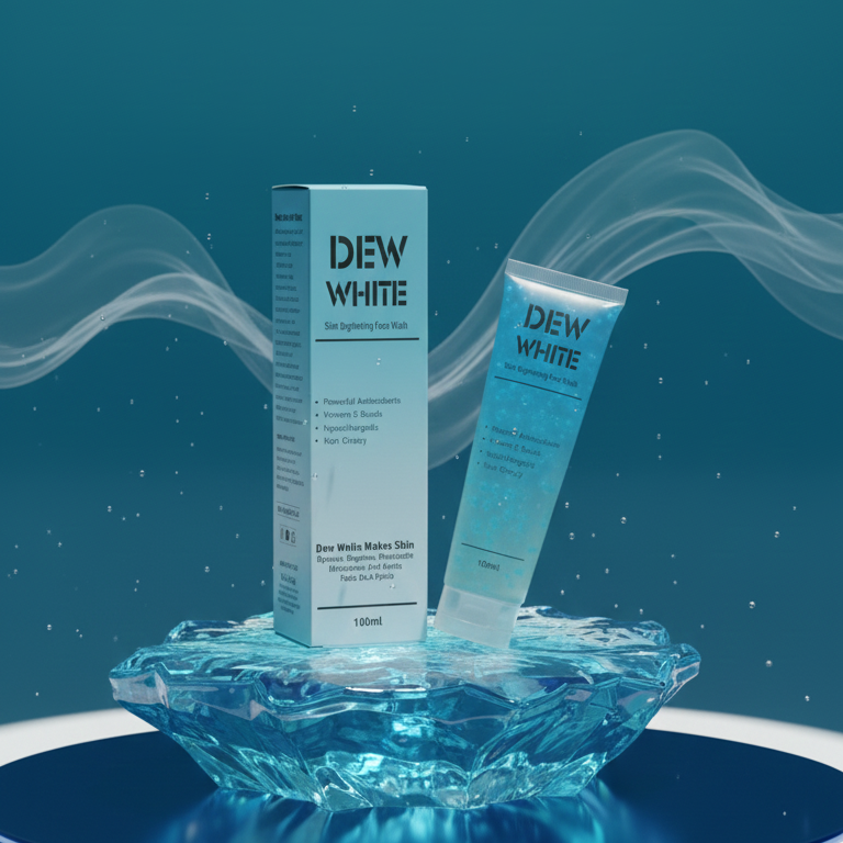 Dew White | Brightening & Hydrating Face Wash (100ml) View Gallery - Pakistan