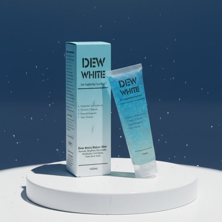 Dew White | Brightening & Hydrating Face Wash (100ml) View Gallery - Pakistan