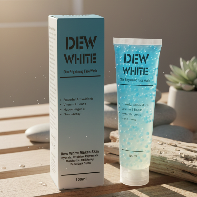 Dew White | Brightening & Hydrating Face Wash (100ml) View Gallery - Pakistan