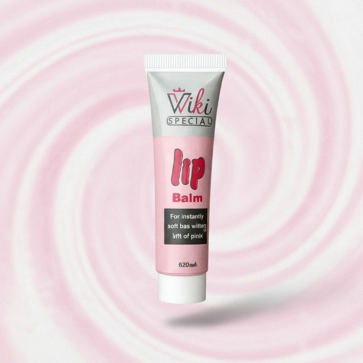 Wiki Special Natural Pink Lip Balm – Moisturizing, Nourishing &amp; Long-Lasting Lip Care | Soft Pink Tint | Hydrating Formula for Daily Use