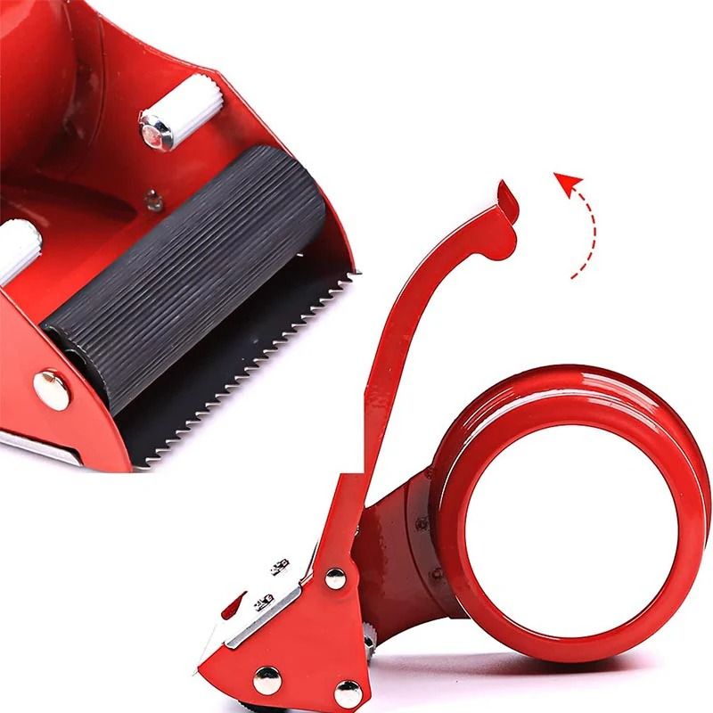 1Pcs Sealing Packer Tape Dispenser  Roller Tape Cutter Sealing Tape Holder Machine Express Packing Tool View Gallery - Pakistan
