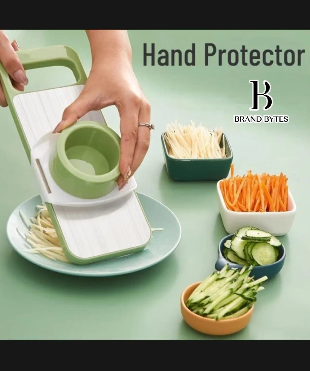 5-in-1 Multi-Functional Vegetable Slicer & Grater – Adjustable Mandoline Cutter View Gallery - Pakistan