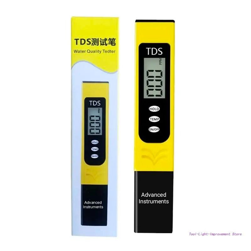 Digital TDS Water Testing Pen – High-Accuracy Portable TDS Meter for Drinking Water, RO Systems, Aquariums &amp; Hydroponics | Total Dissolved Solids Tester