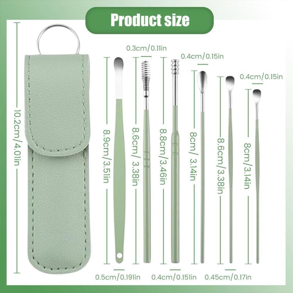 Ear Cleaner,The Most Professional Ear Cleaning Master Ear Cleaning Kit,Ear Cleaner Earwax Removal Tools with Pu Leather Case View Gallery - Pakistan