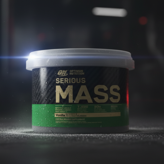 Optimum Nutrition Serious Mass Vanilla – High-Calorie Weight Gainer With 1250 Calories, 50g Protein, 252g Carbs & Added 3g Creatine for Muscle Growth (300g) View Gallery - Pakistan