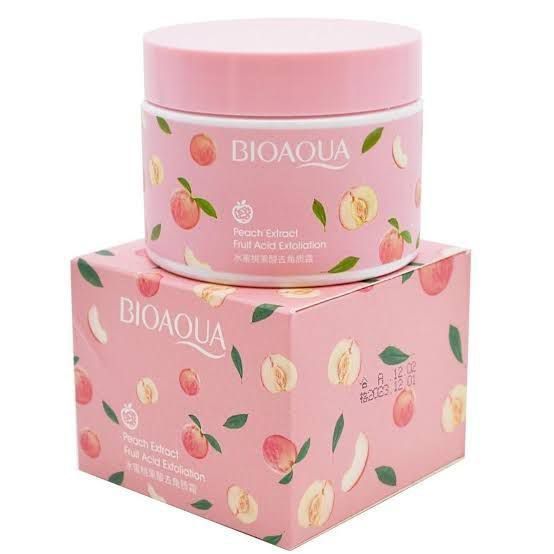 Bioaqua Peach Extract Exfoliating Face Gel Cream Fruit Acid Gentle Peeling Gel Smooth Skin Refreshing Care - 100g View Gallery - Pakistan