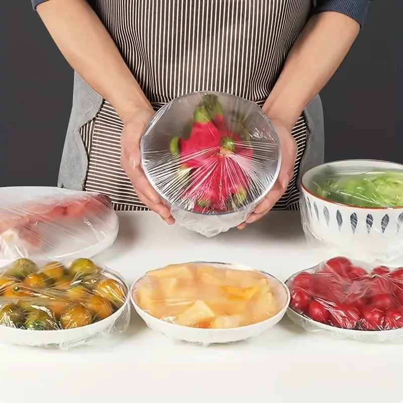 Disposable Plastic Wrap Covers Elastic Tight Food Grade Fresh Keeping Dust Proof Insect Proof Kitchen Accessories View Gallery - Pakistan