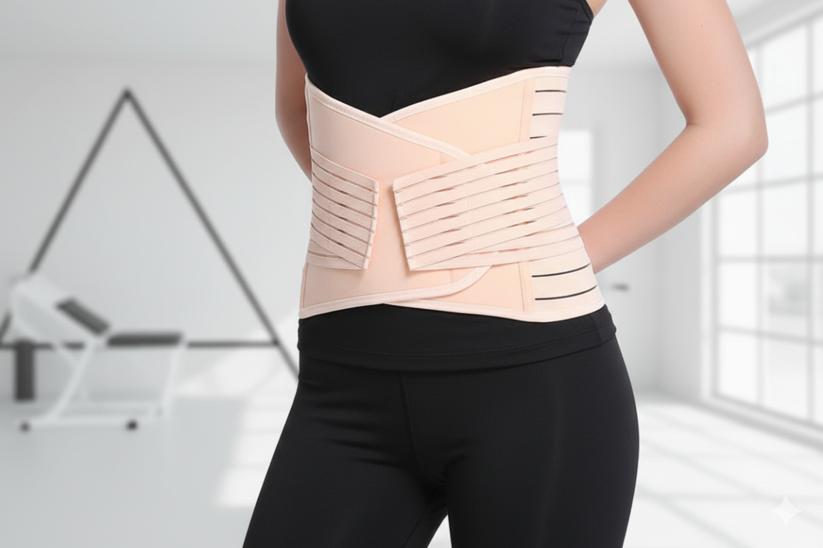 3 In 1 Belly Belt Waist Shaper Postpartum Recovery Body Shaper Slimming Maternity Belly Shaper Comfortable Breathable Durable Support View Gallery - Pakistan