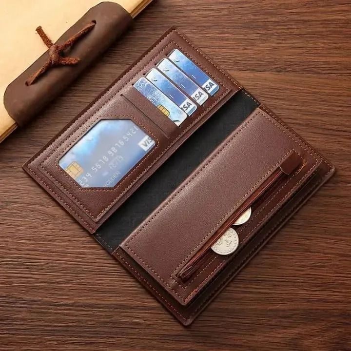 Men’s Daily Use Leather Wallets With Durable Material Stylish Design Easy Carrying And Secure Storage For Everyday Essentials View Gallery - Pakistan