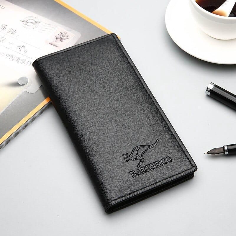 Kangro Ultra Slim Long Purse Wallet For Men With Stylish Design Durable Leather Easy Carrying And Everyday Use View Gallery - Pakistan