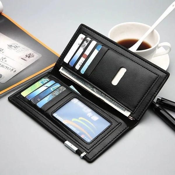 Men’s Leather Bi-Fold Wallet With Classic Design, Durable Leather Material, Easy Carrying, And Everyday Use For Style And Functionality View Gallery - Pakistan