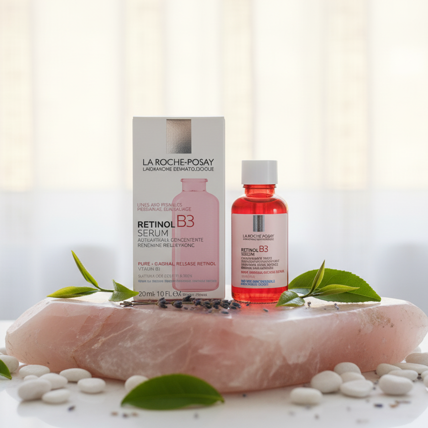 La Roche-Posay Retinol B3 Serum – Anti-Aging Renewal Serum with Pure Retinol, Niacinamide &amp; Hydration for Sensitive Skin