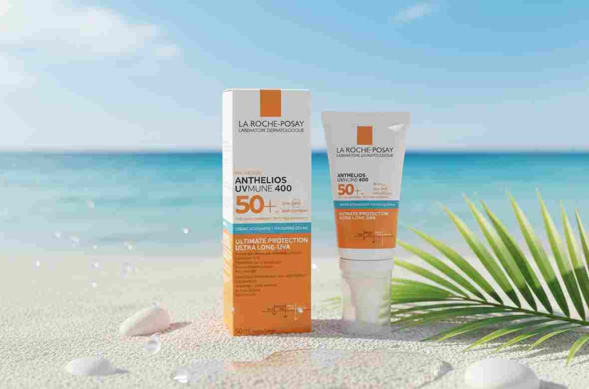 La Roche-Posay Anthelios UVMune 400 Hydrating Cream SPF50+ – Ultra-High UV Protection with Mexoryl 400 for Sensitive, Dry Skin