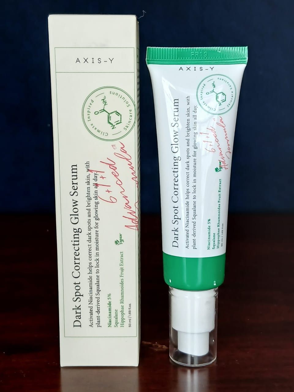 AXIS-Y Dark Spot Correcting Glow Serum – Niacinamide Brightening Treatment for Fading Hyperpigmentation, Hydrating & Evening Skin Tone View Gallery - Pakistan