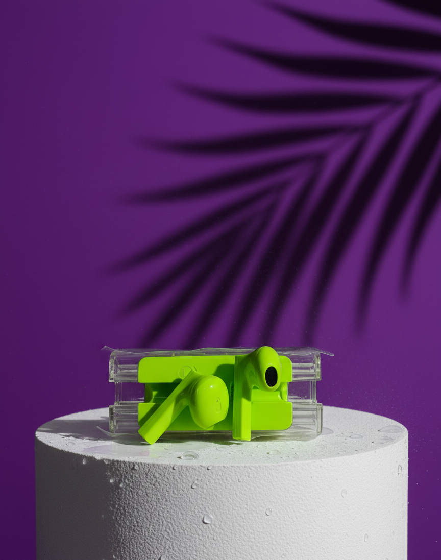 TWS D32 True Wireless Earbuds – New Model BT 5.3 Headset with Digital Display &amp; 6–7 Hour Long Battery Life ( RANDOM COLOUR)