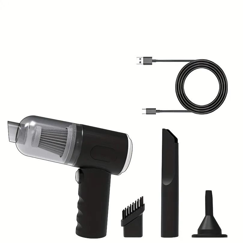 3-in-1 Portable Wireless Vacuum Cleaner AS 228 – Handheld, Powerful Suction for Car, Home, Office & Everyday Quick Cleaning View Gallery - Pakistan