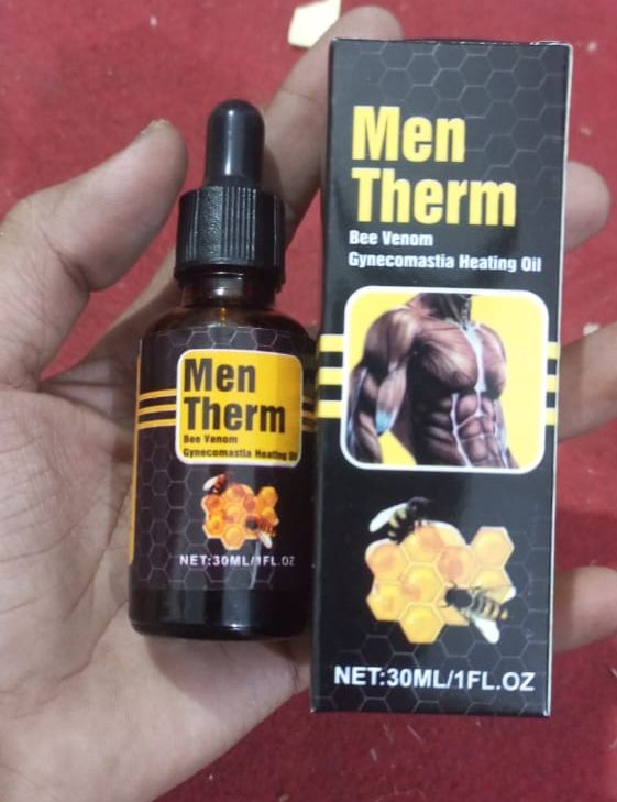 Men Therm Bee Venom Gynecomastia Heating Oil Bottle For Men (30 ml) View Gallery - Pakistan