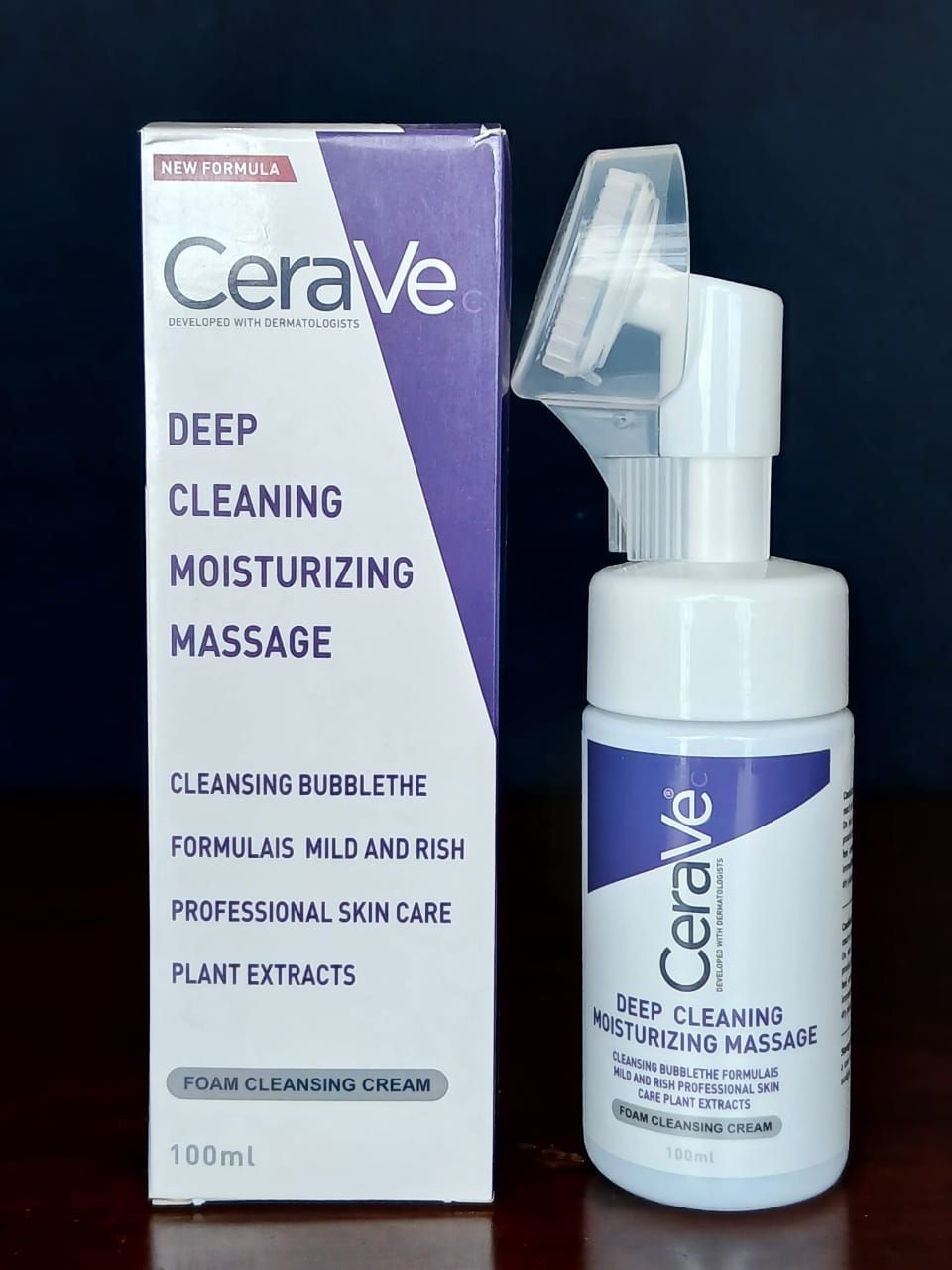 CeraVe Deep Cleaning Moisturizing Massage Foam Cleansing Cream – Mild Hydrating Cleanser for Radiant, Fresh & Comfortably Soft Skin View Gallery - Pakistan