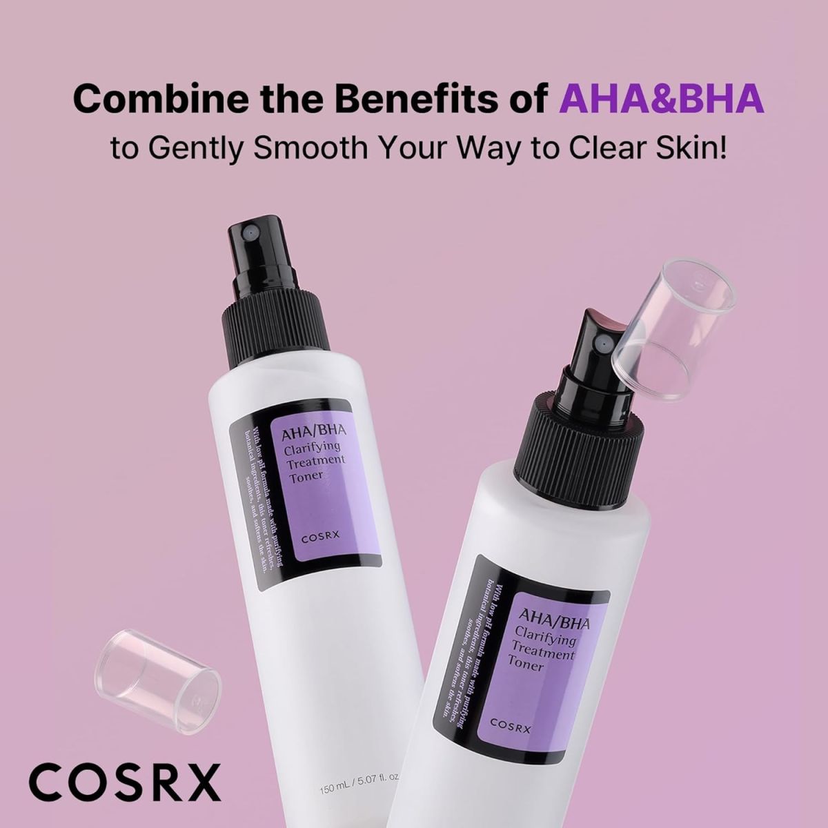 COSRX AHA/BHA Clarifying Treatment Toner | Gentle Exfoliating & Pore-Refining Korean Toner – Imported View Gallery - Pakistan