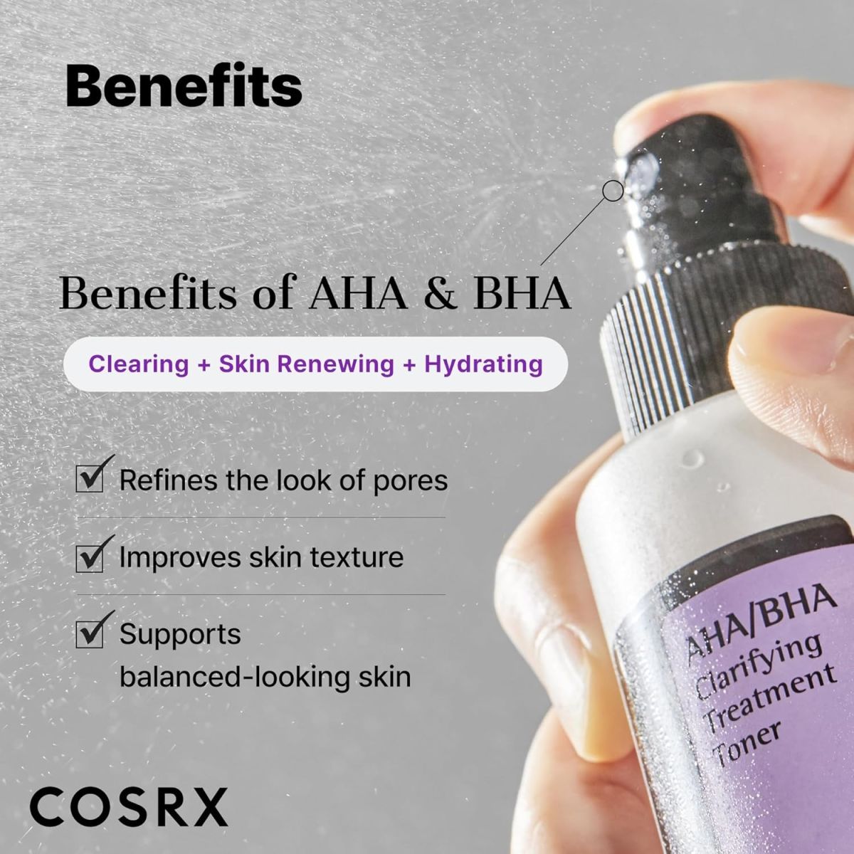 COSRX AHA/BHA Clarifying Treatment Toner | Gentle Exfoliating & Pore-Refining Korean Toner – Imported View Gallery - Pakistan