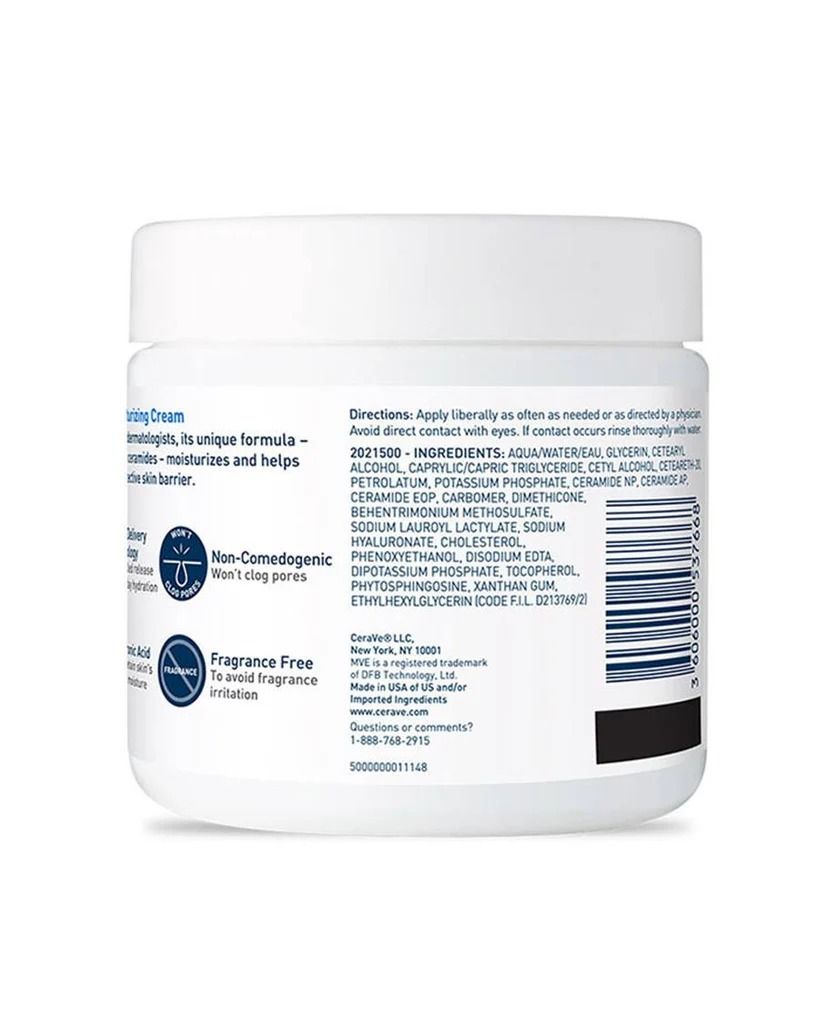 CeraVe Moisturizing Cream | Deep Hydration for Dry to Very Dry Skin | With Ceramides & Hyaluronic Acid | 48-Hour Moisture Care View Gallery - Pakistan