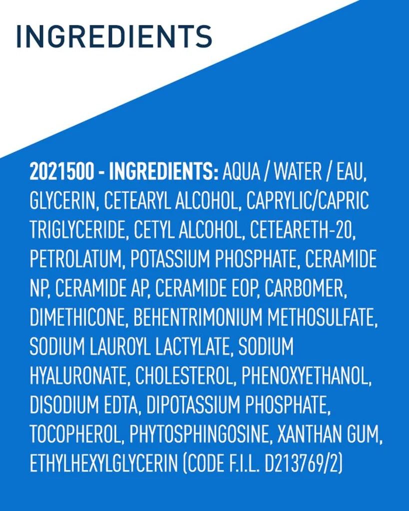 CeraVe Moisturizing Cream | Deep Hydration for Dry to Very Dry Skin | With Ceramides & Hyaluronic Acid | 48-Hour Moisture Care View Gallery - Pakistan