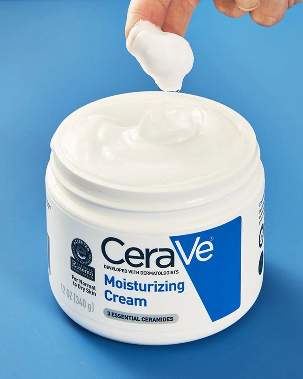 CeraVe Moisturizing Cream | Face & Body Hydration for Dry to Very Dry Skin | With Ceramides & Hyaluronic Acid – 24-Hour Moisture View Gallery - Pakistan
