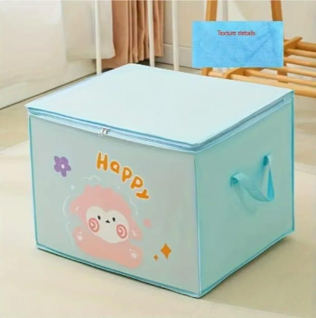 Cute Cartoon Storage Bag | Multi-Purpose Organizer for Kids’ Toys, Clothes &amp; Accessories