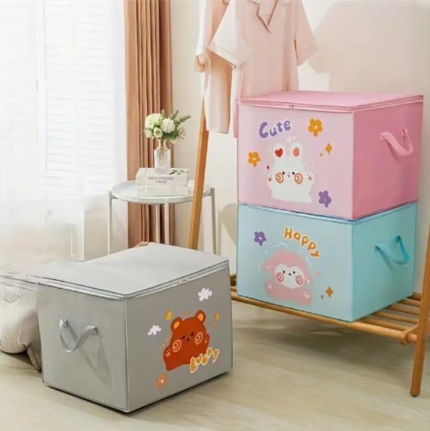 Cute Cartoon Storage Bag | Multi-Purpose Organizer for Kids’ Toys, Clothes & Accessories View Gallery - Pakistan