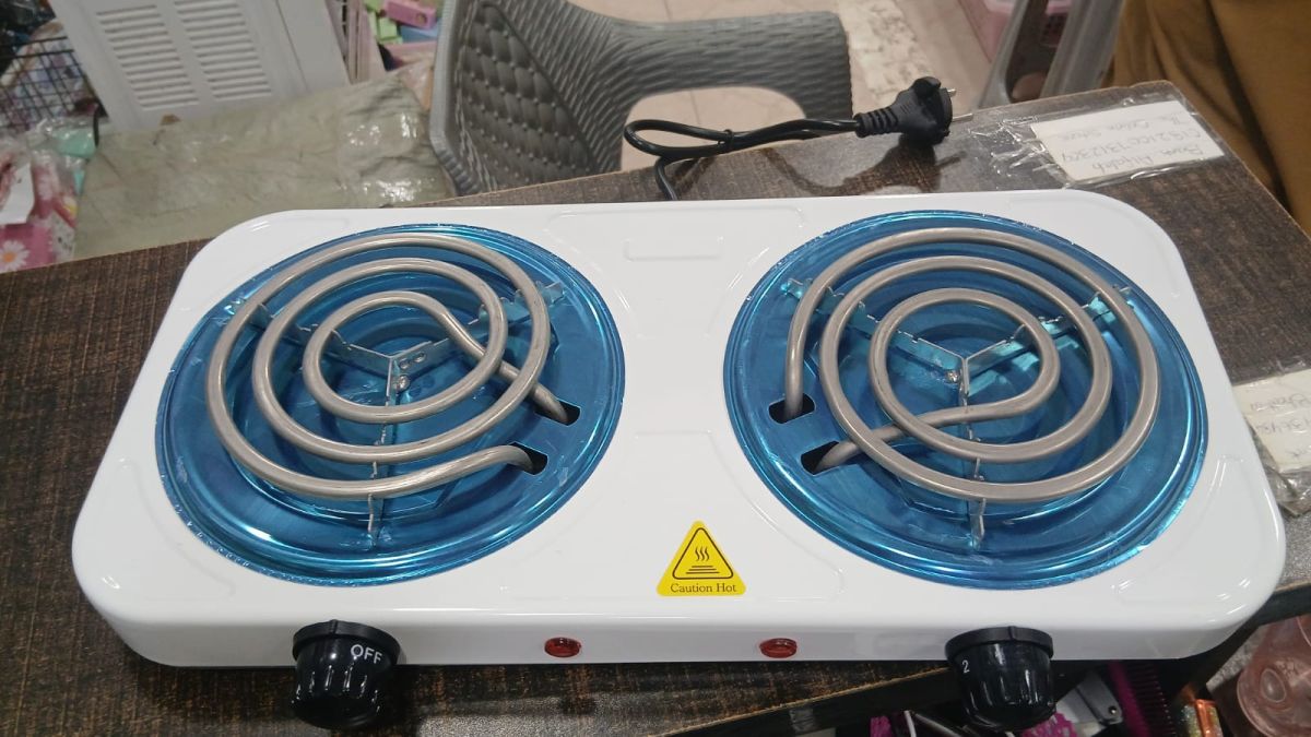 Double Electric Stove | Dual Hot Plate Cooker | Twin Coil Electric Cooking Stove View Gallery - Pakistan