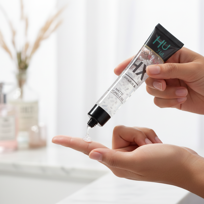 Huxia Beauty Primer Tube – Lightweight Smooth Base, Long-Lasting Hold, And Easy Application For A Flawless Makeup Finish View Gallery - Pakistan