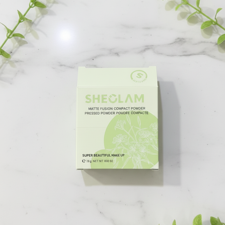 Sheglam Matte Fusion Double Shade Compact Powder – Smooth Matte Finish, Lightweight Formula, And Long-Lasting Coverage For Daily Makeup Use View Gallery - Pakistan