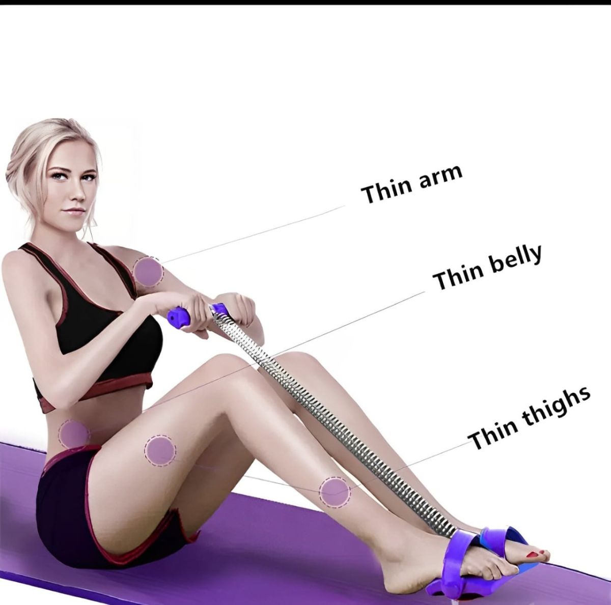 Tummy Trimmer Spring Bally Fat Burner | Home Gym Workout for Weight Loss View Gallery - Pakistan