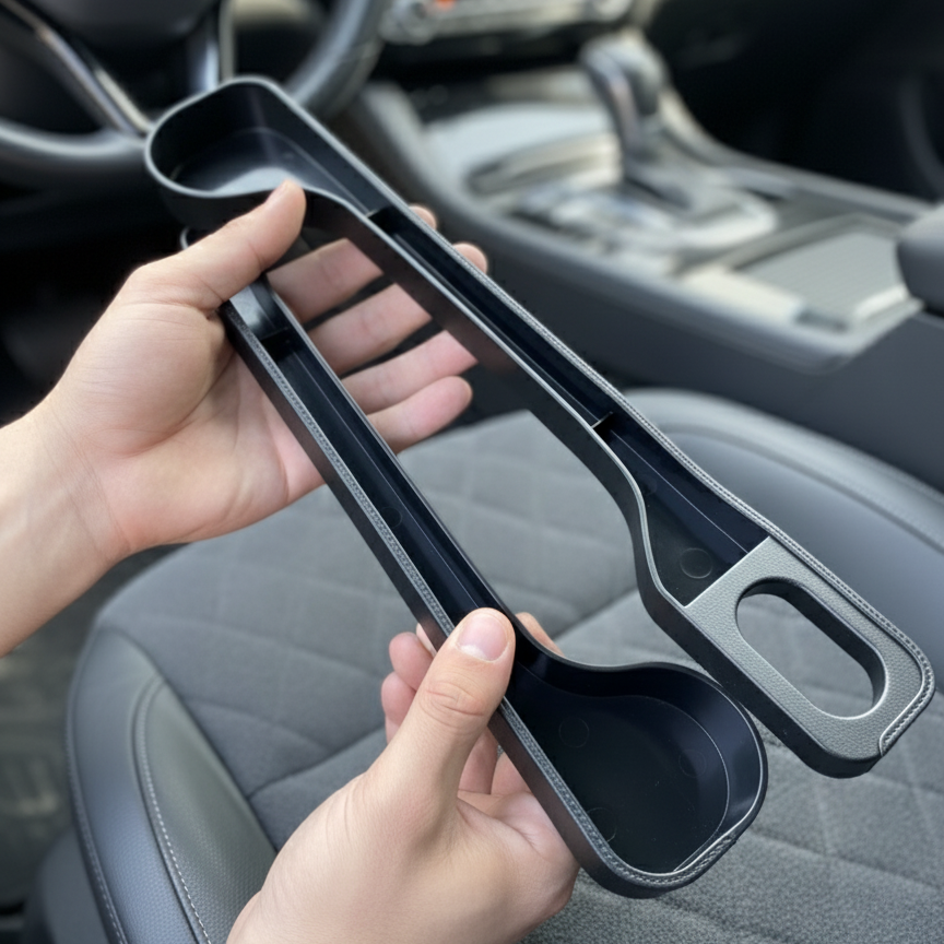 Car Seat Gap Fillers And Organizers – Space-Saving Car Accessory For Storing Essentials (Random Colors) View Gallery - Pakistan