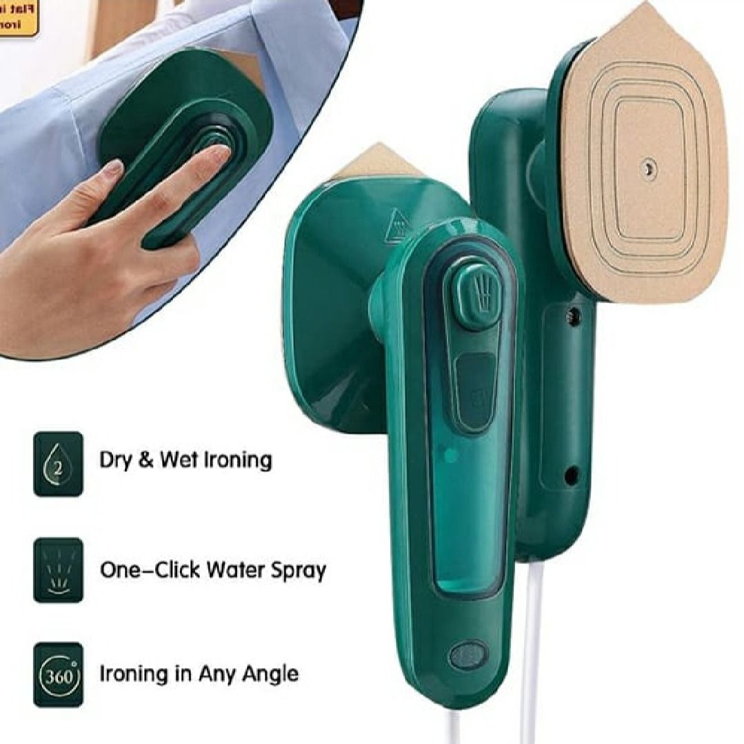 Professional Micro Steam Iron | Handheld Portable Garment Steamer for Clothes | Quick Heat-Up Mini Household Ironing Machine View Gallery - Pakistan